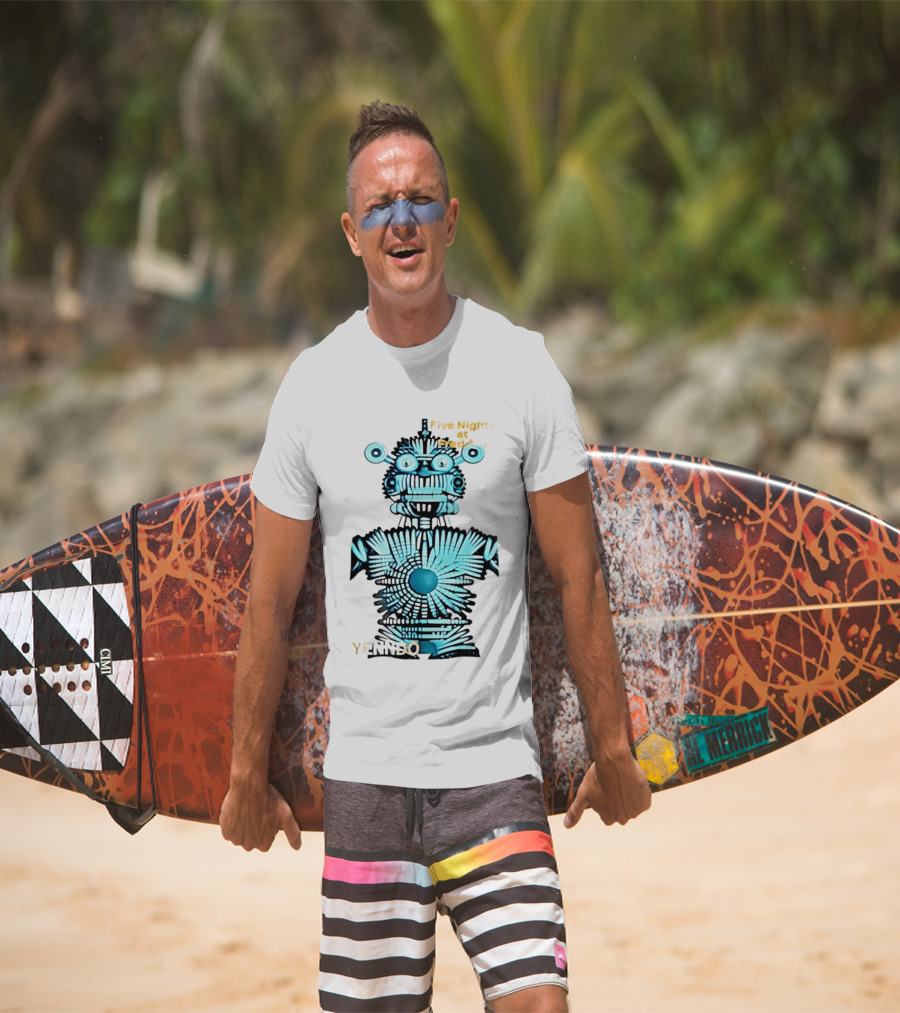 Five Nights At Freddy's Sister Location Yenndo Character Minimalist T-Shirt