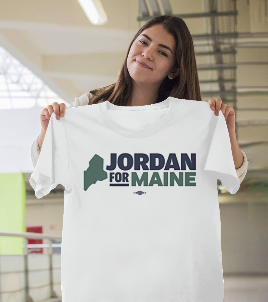 Jordan For Maine State T-Shirt