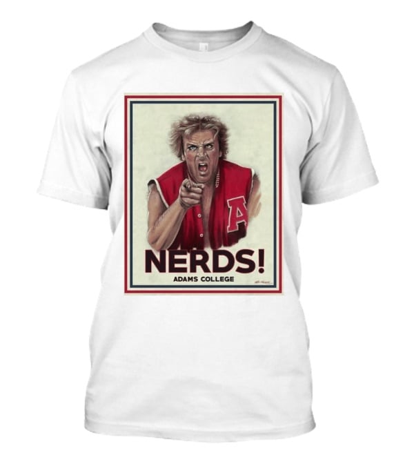 Adams College Nerds Remembering Donald Gibb 1954 2026 T-Shirt