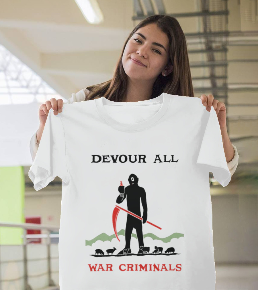 Cyclops Polyphemus Greek Mythology Devour All War Criminals T-Shirt