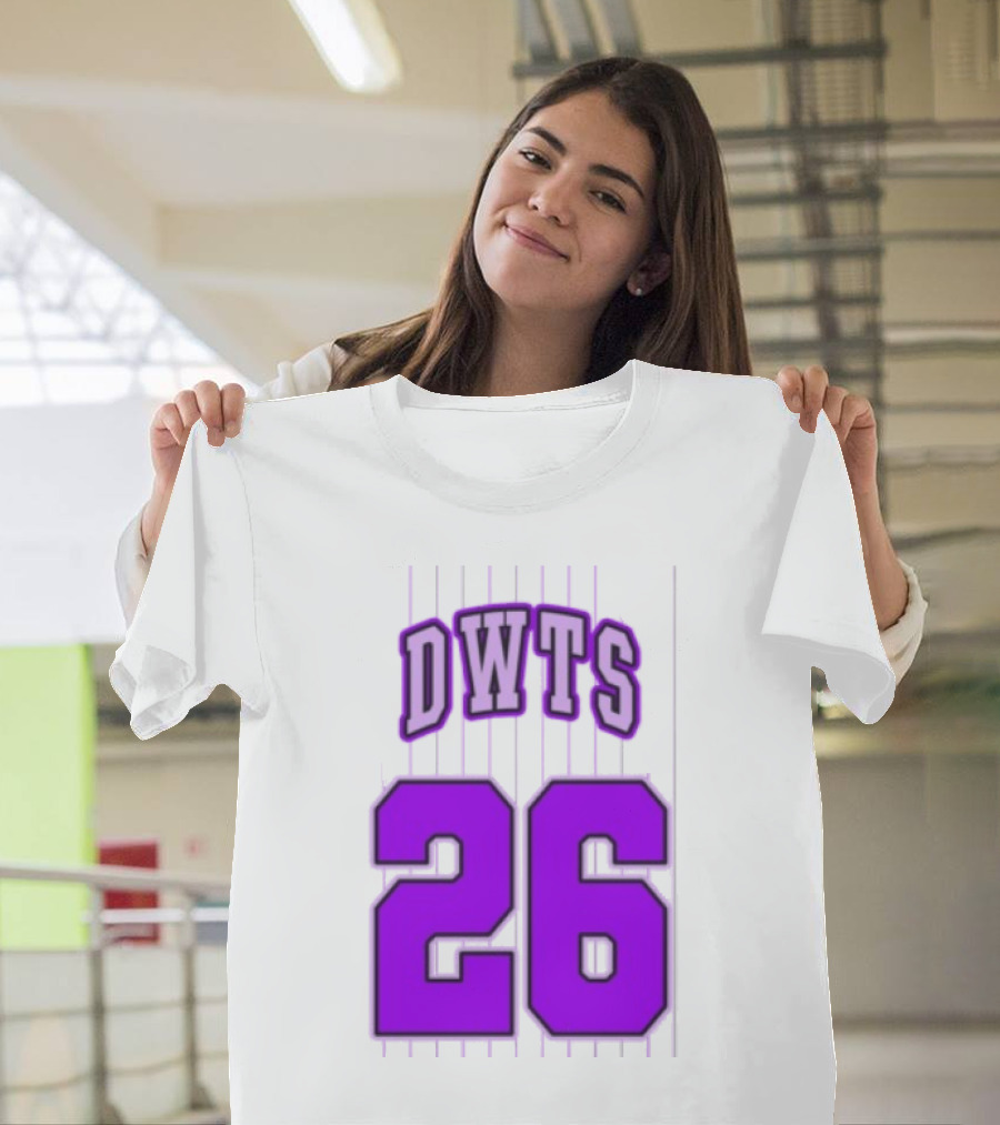 Dancing With The Stars DWTS Glitter Games 26 Jersey T-Shirt
