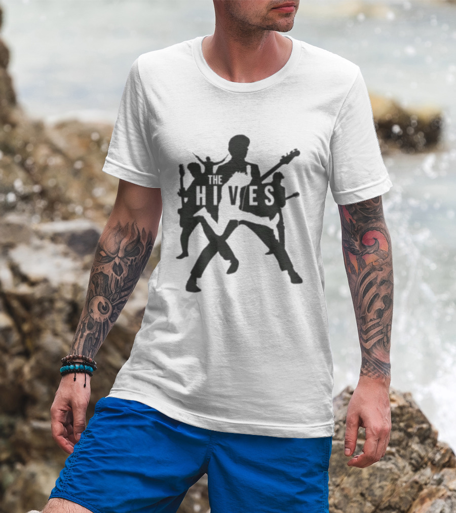 The Hives Band Silhouettes Fan Merchandise T-Shirt