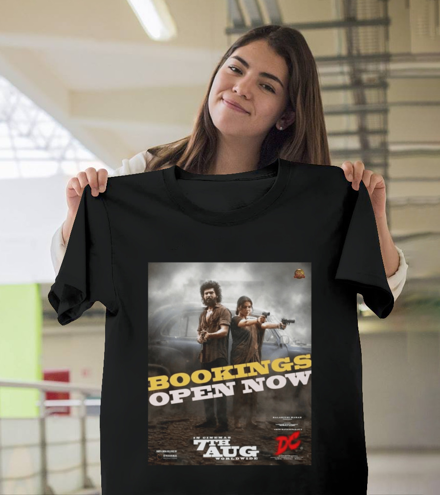Bookings Open Now For DC In Cinema 7th Aug Worldwide T-Shirt