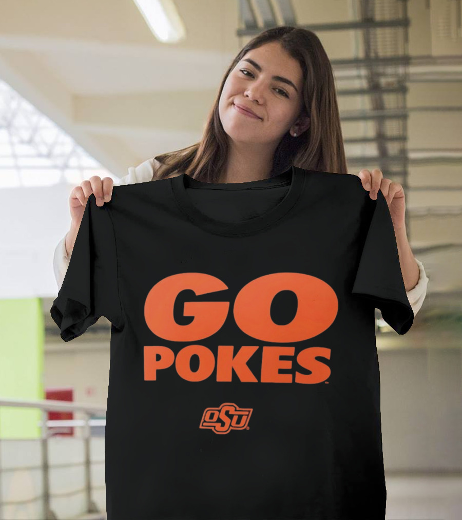 Go Pokes OSU Oklahoma State University Cowboys T-Shirt