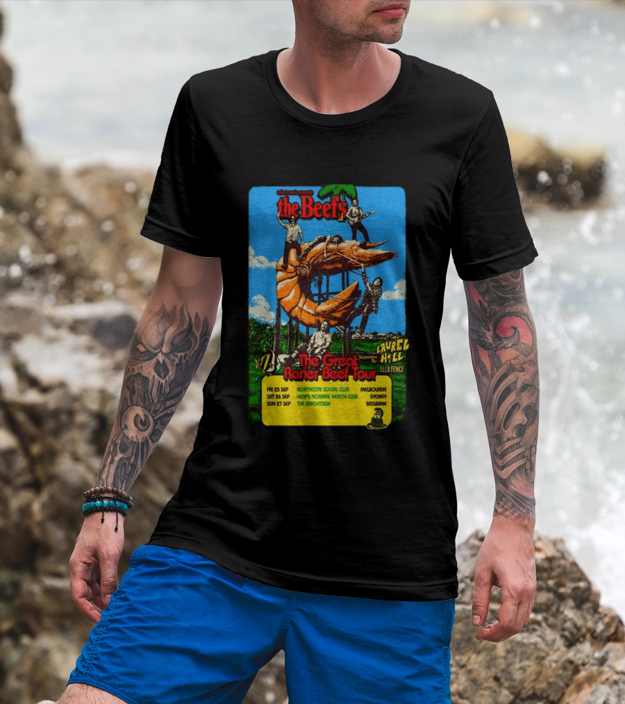 The Beefs 2026 The Great Rarier Beef Tour Melbourne Sydney Brisbane T-Shirt