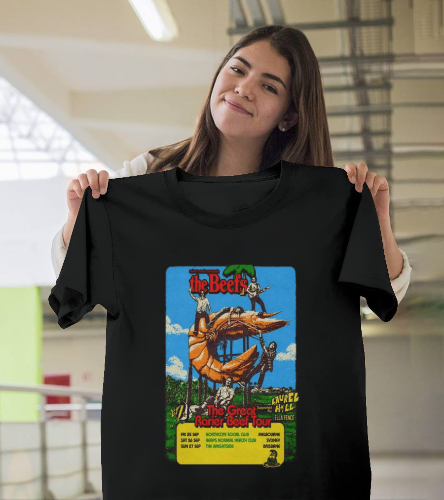 The Beefs 2026 The Great Rarier Beef Tour Melbourne Sydney Brisbane T-Shirt
