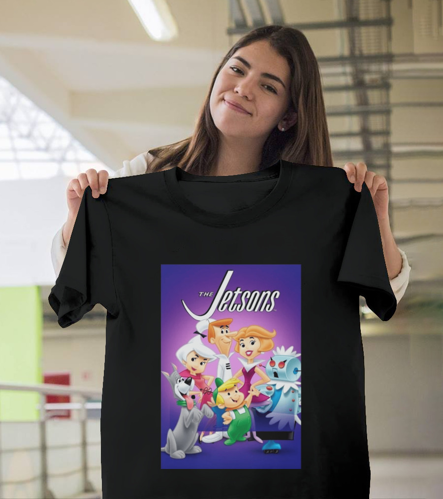The Jetsons Family 2062 Animation Characters T-Shirt