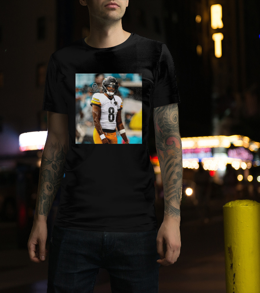 Lamar Jackson MLFootball 2026 Number 8 Football Player T-Shirt