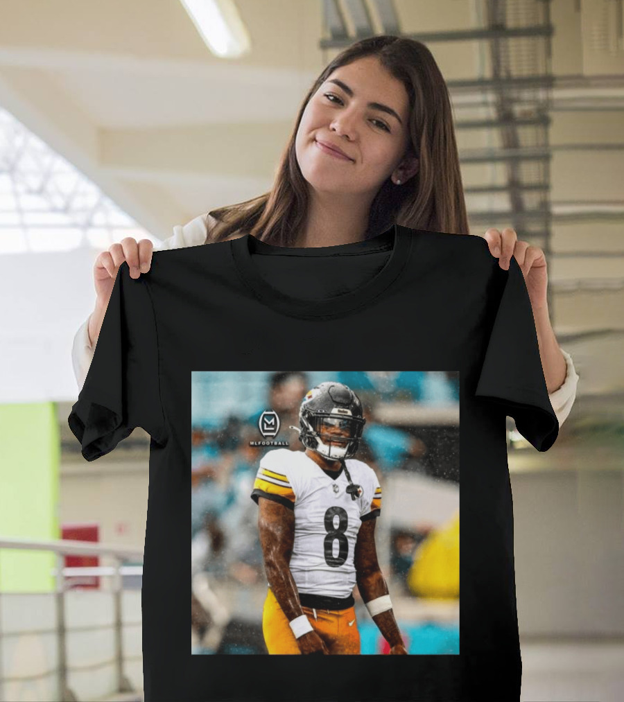 Lamar Jackson MLFootball 2026 Number 8 Football Player T-Shirt
