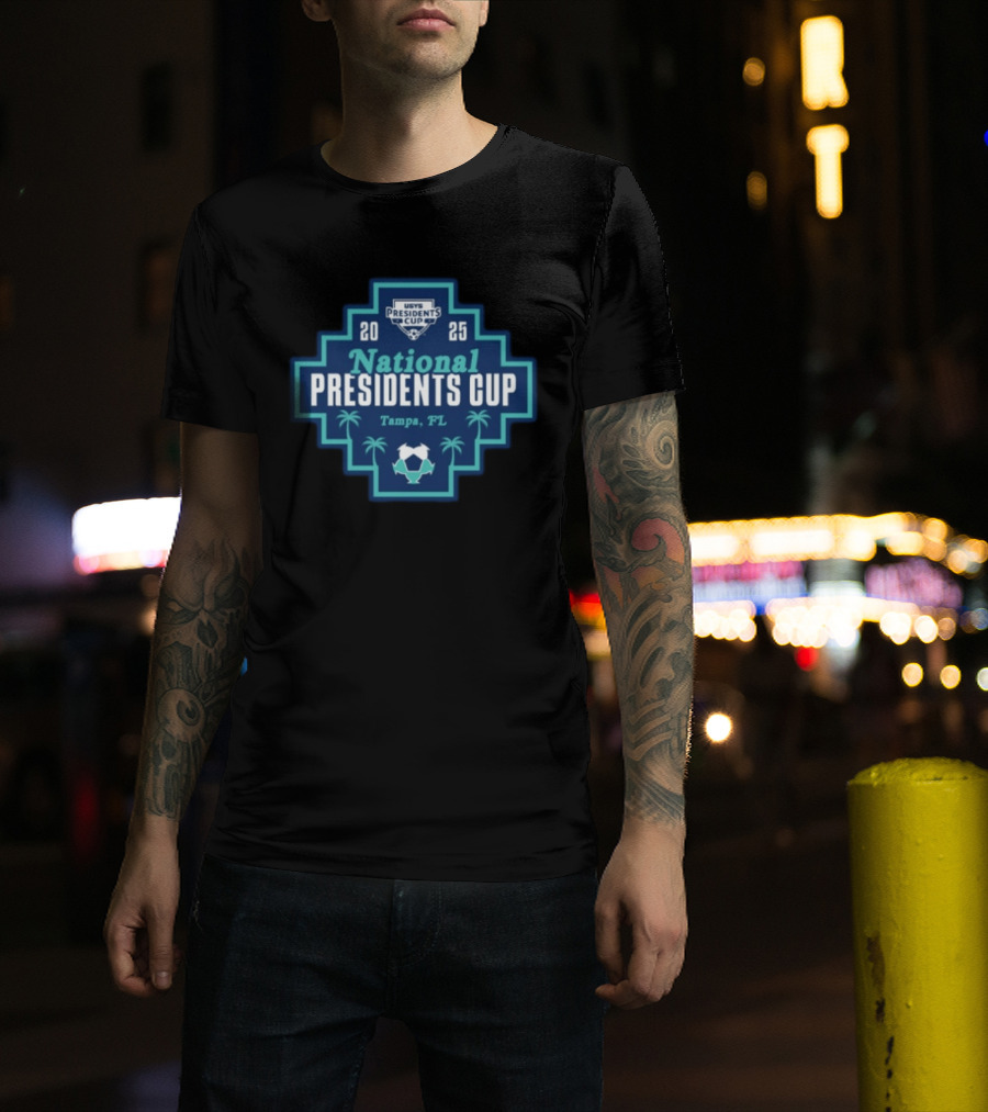 USYS National Presidents Cup 2025 Tampa FL Soccer Event T-Shirt