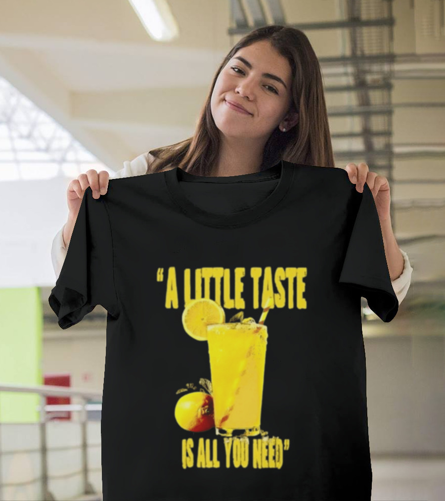 Louis Lemonade Tour 2025 A Little Taste Is All You Need Long Sleeve T-Shirt