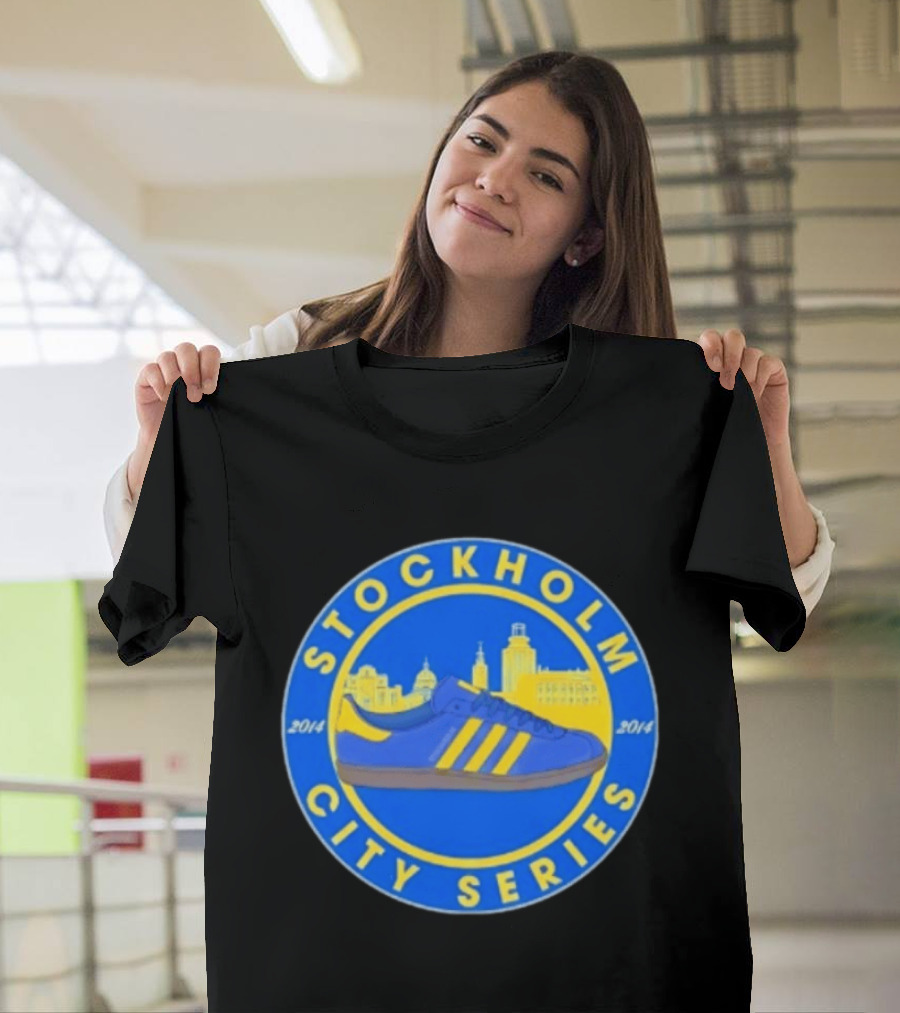 Stockholm City Series Adidas Sneaker 2014 Skyline T-Shirt