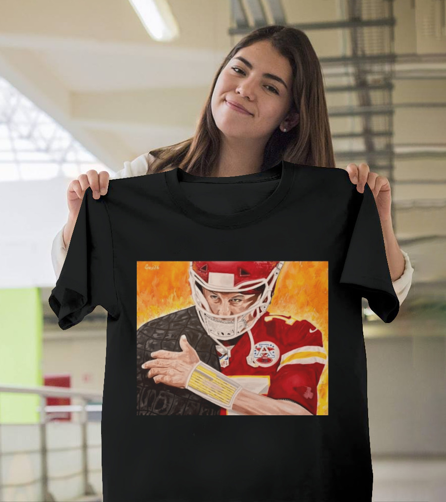 NFL Patrick Mahomes Kansas City Chiefs Player T-Shirt