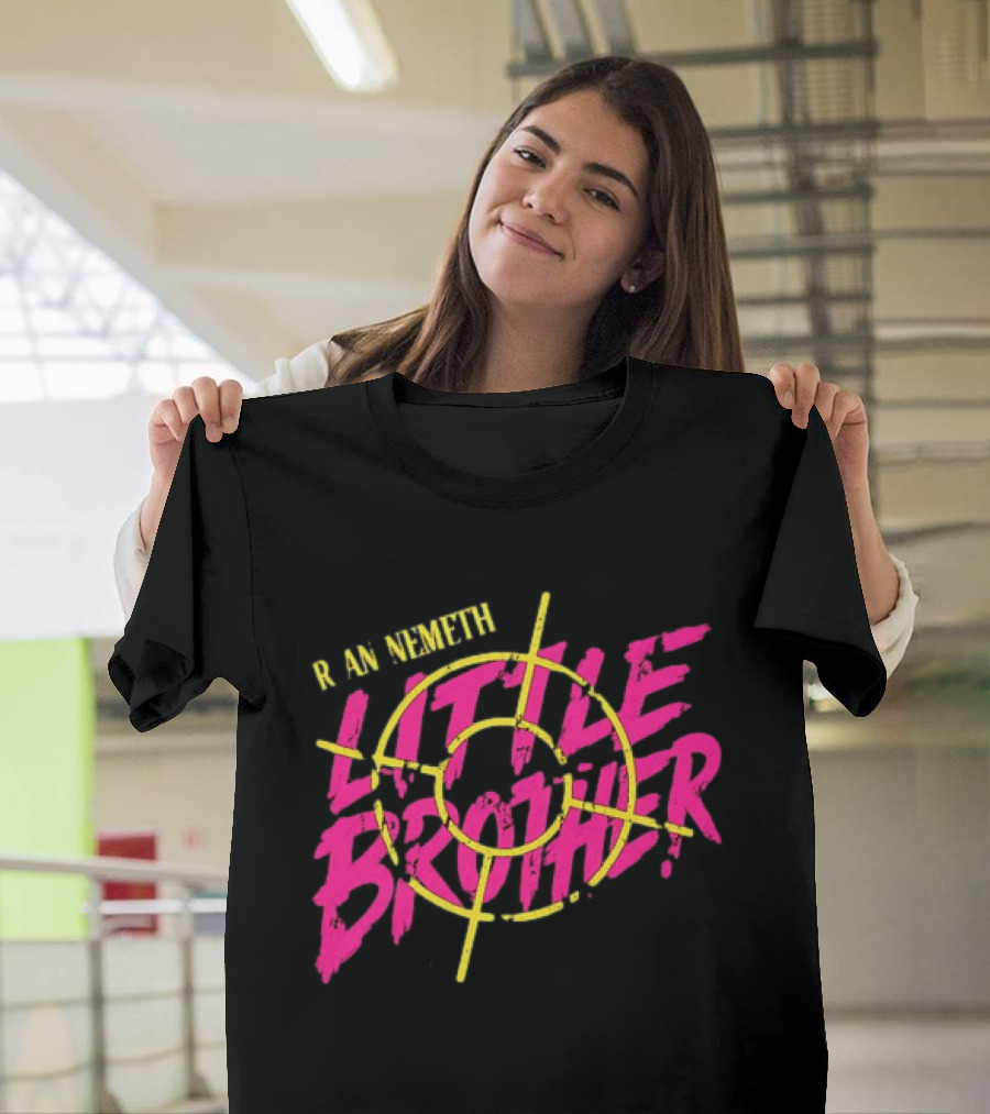 Ryan Nemeth Little Brother Target Wrestling AEW T-Shirt