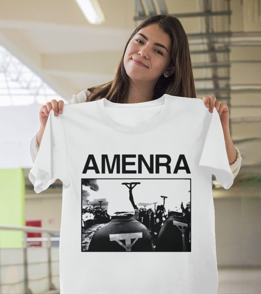 Amenra Ik Vond Je In De Ogen Van Mijn Medemens Crucifix T-Shirt