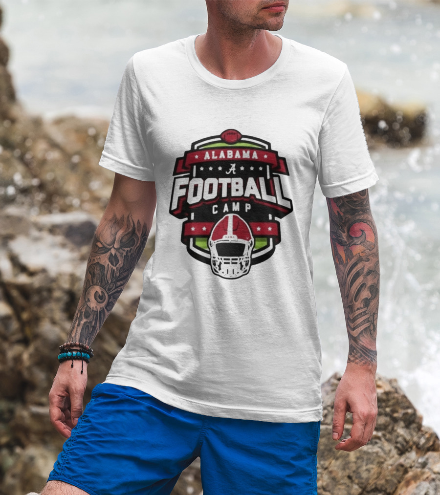 Kalen Deboer Alabama Football Camp Helmet T-Shirt