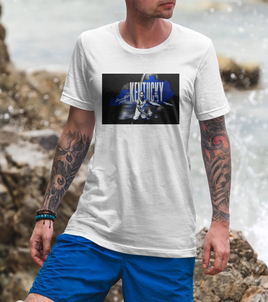 Kentucky Wildcats Committed 2026 Mason Williams Basketball Hype T-Shirt