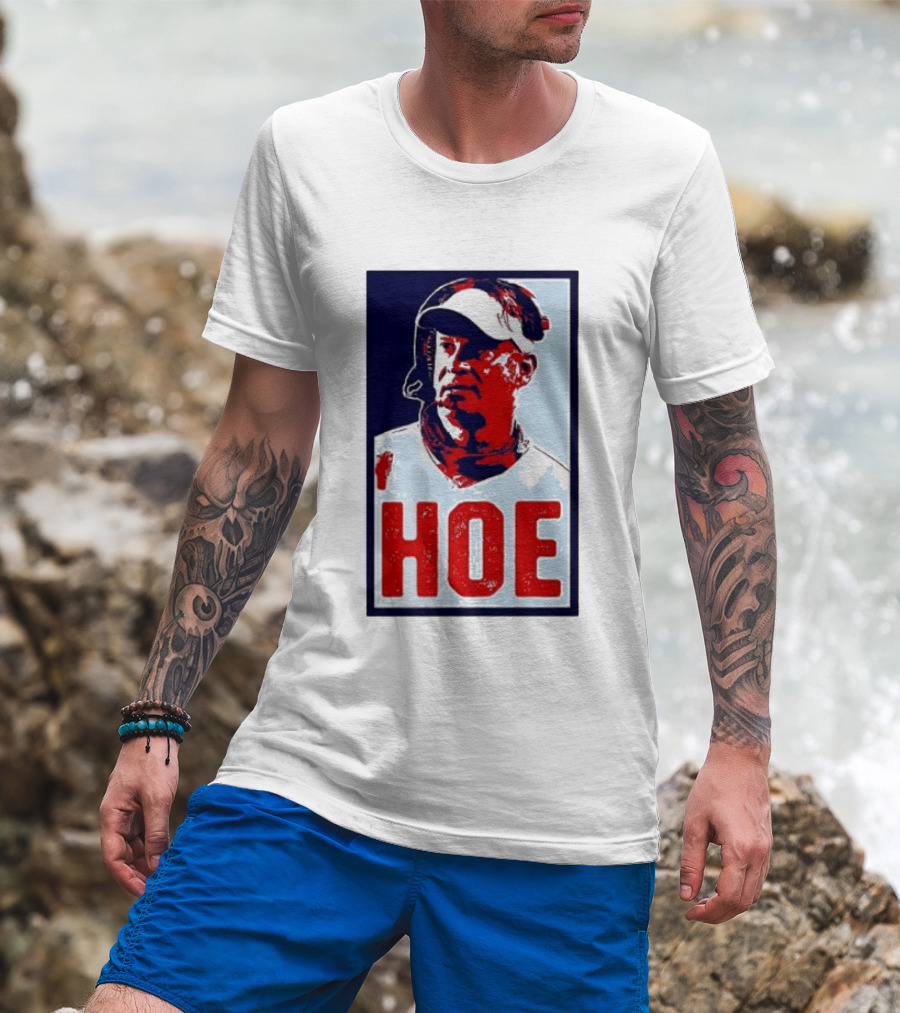 Lane Kiffin Hoe Red Blue Artistic T-Shirt
