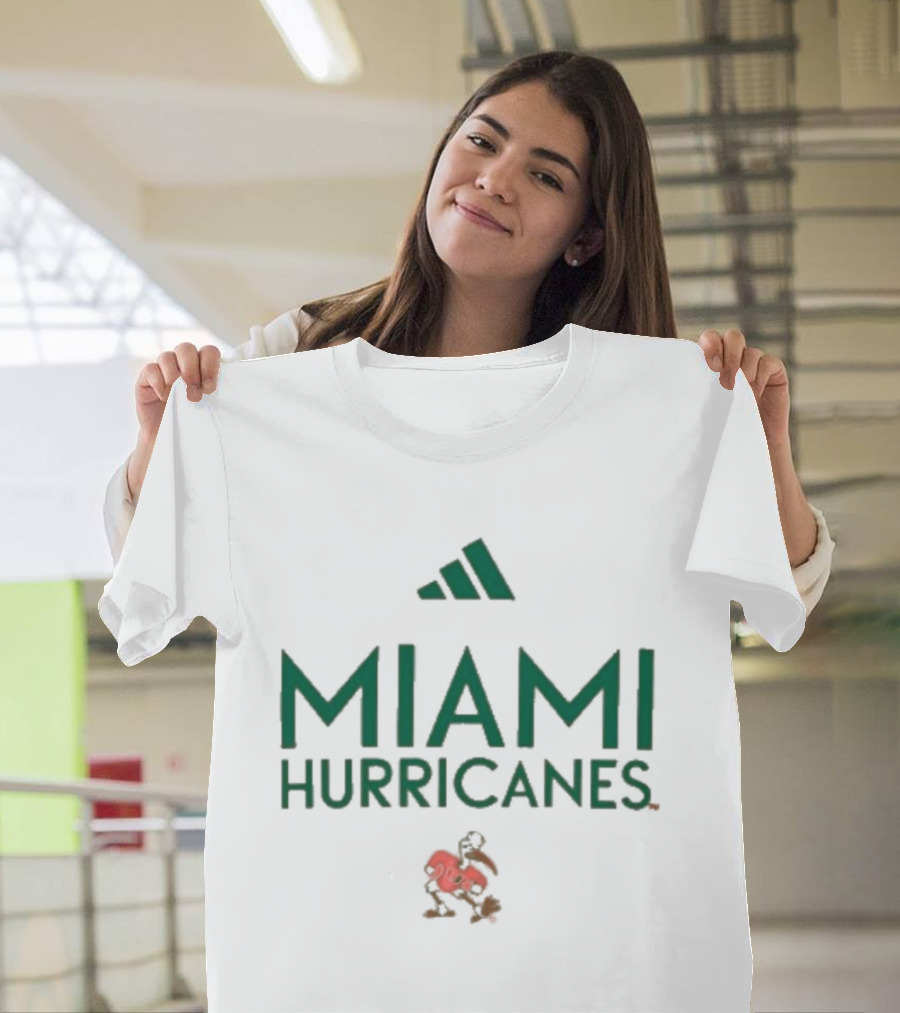 Miami Hurricanes Adidas T-Shirt