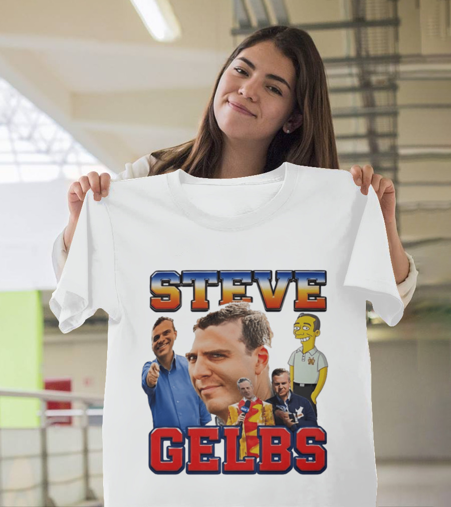 STEVE GELBS SNY Mets Broadcaster Sports Reporter T-Shirt