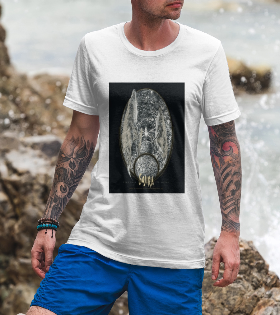 Gojira From Mars To Sirius Saint Herblain France Event December 2 2025 T-Shirt