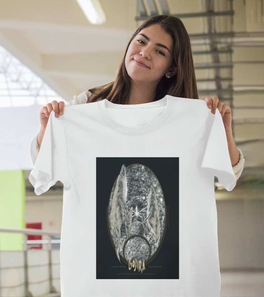 Gojira From Mars To Sirius Saint Herblain France Event December 2 2025 T-Shirt