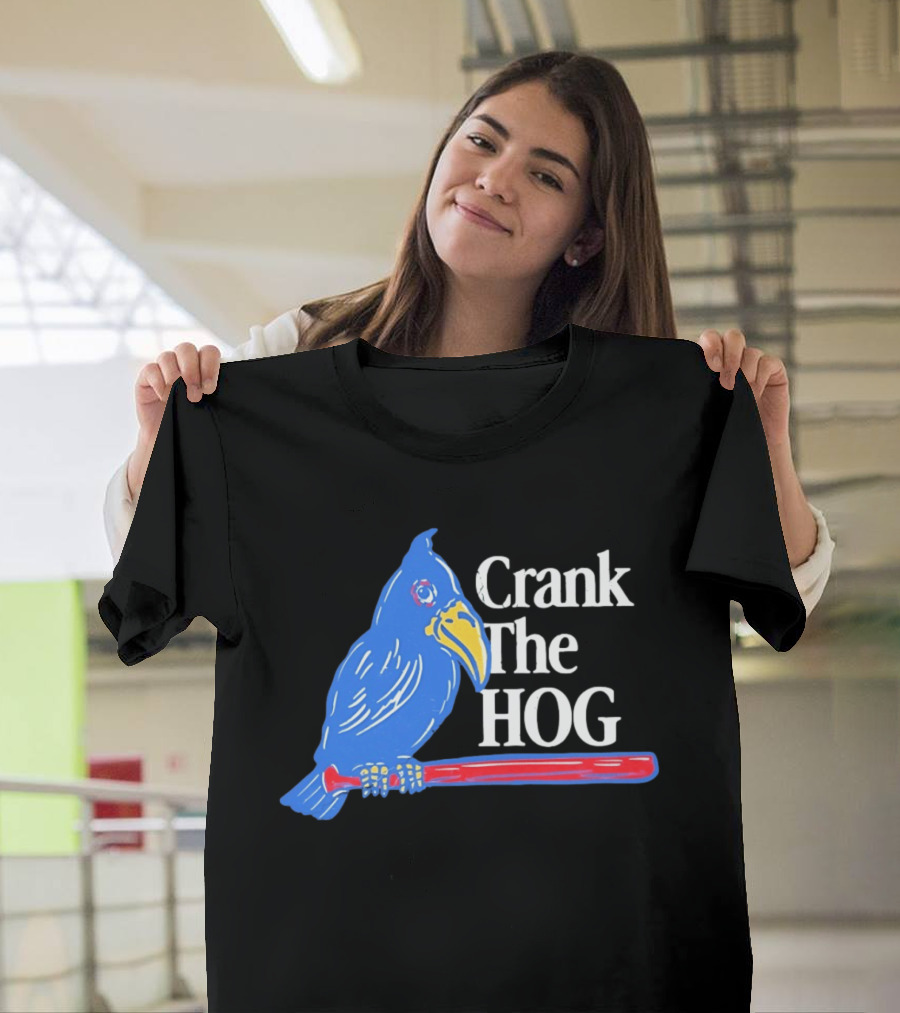Crank The Hog Villanova Wildcats Basketball Jay Wright NCAA Sports T-Shirt