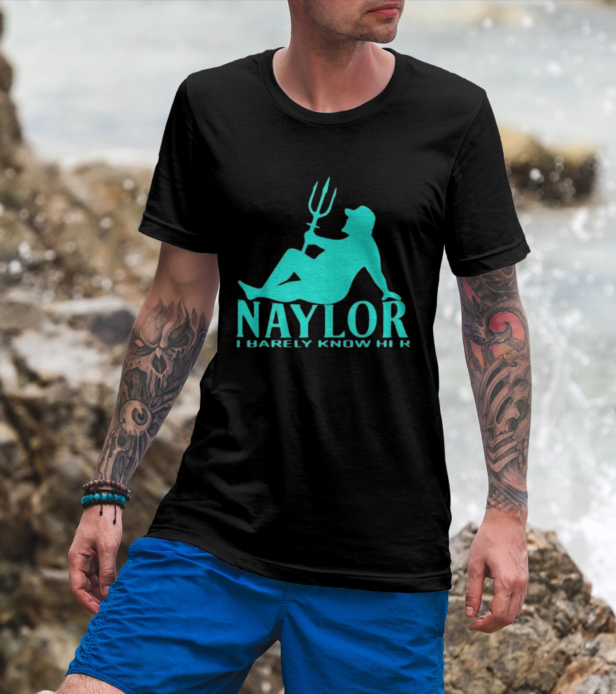 Naylor I Barely Know Her Mariners Trident Pose T-Shirt