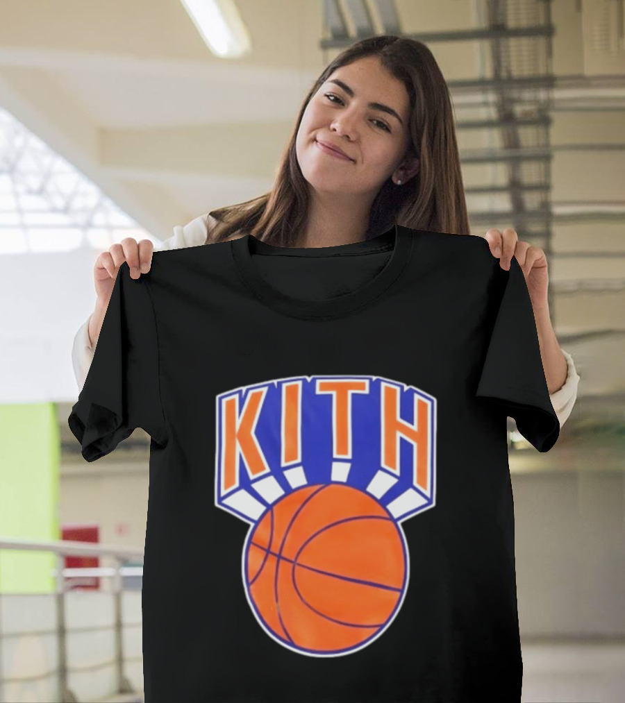 Kith Night New York Knicks Presented By Delta November 2025 Mecca Of Basketball T-Shirt