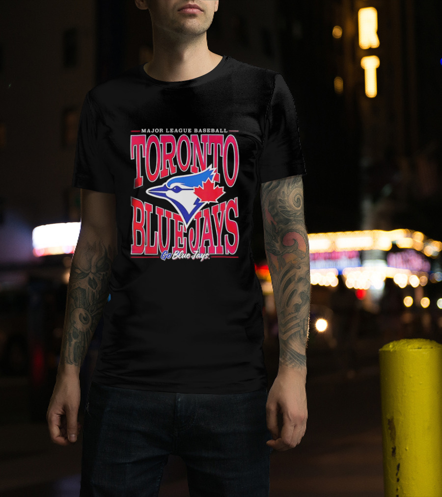 Toronto Blue Jays Major League Baseball Go Blue Jays T-Shirt