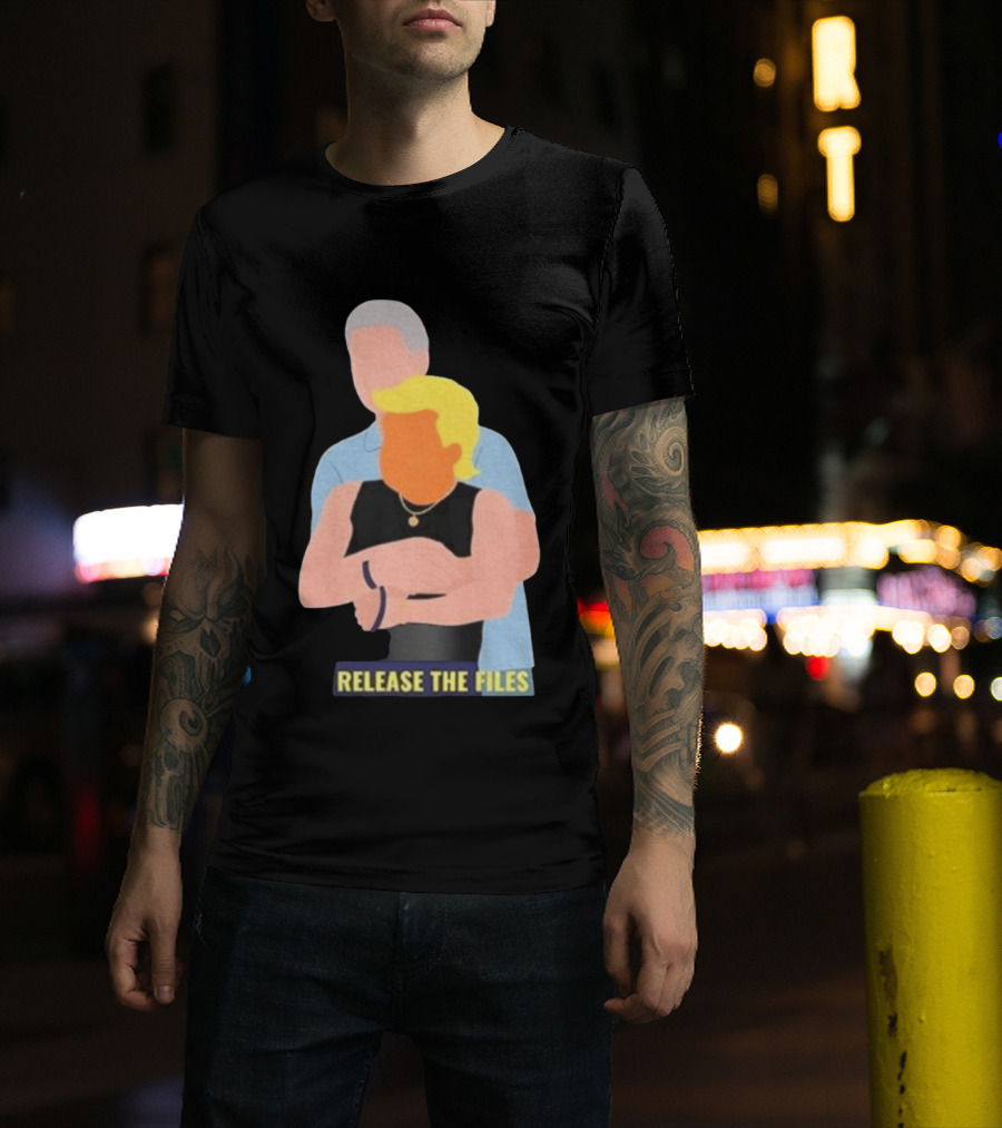 Release The Files CEO HR Kiss Cam Meme T-Shirt