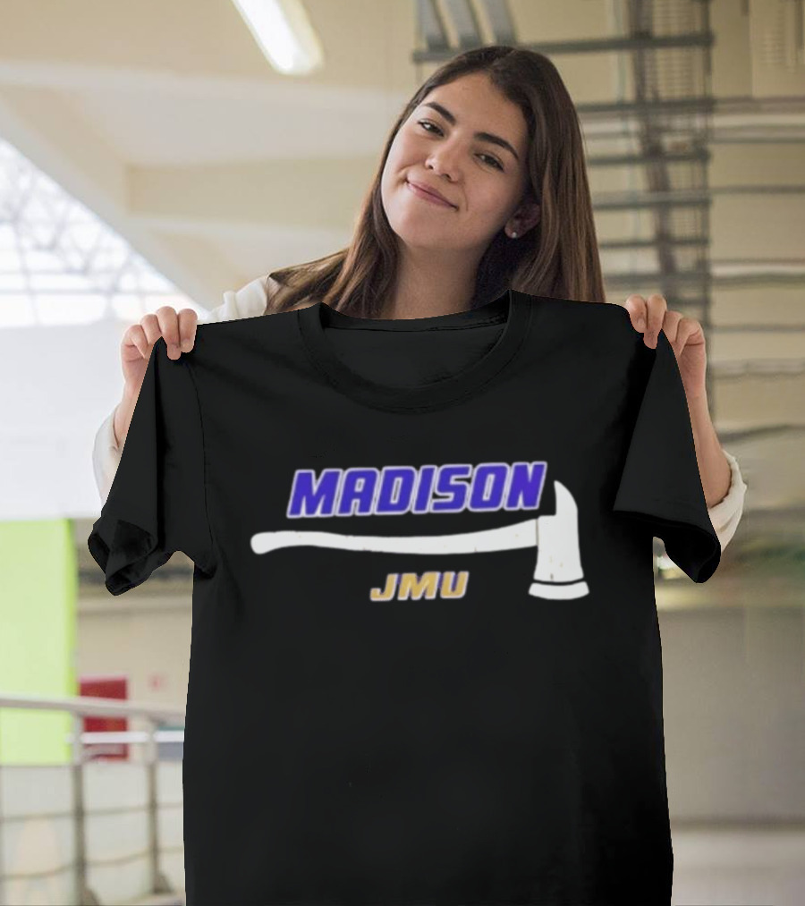 Original Firefighter Fire Dept Always Ready Madison JMU T-Shirt