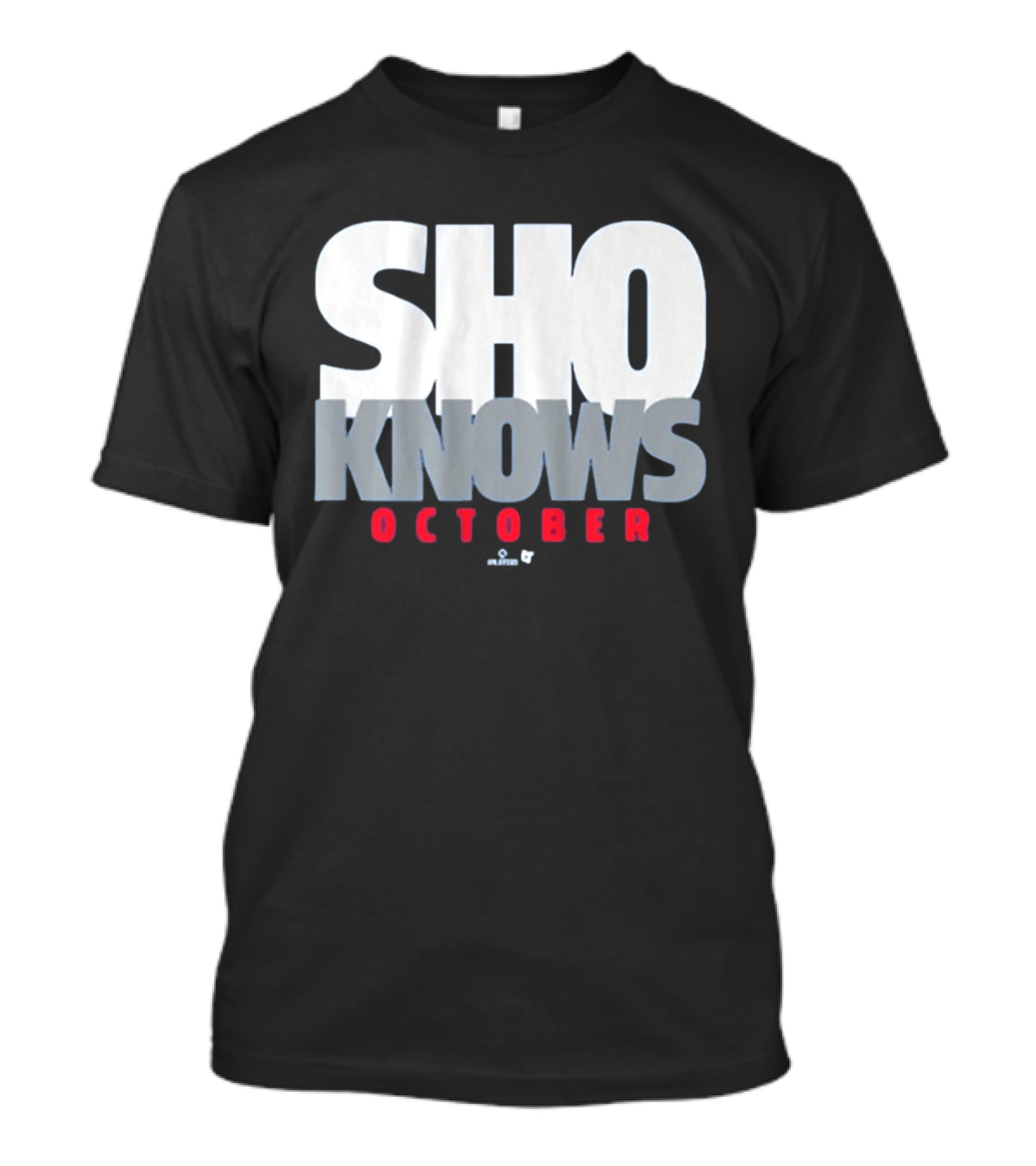 Shohei Ohtani Sho Knows October Bold Statement Athlete T-Shirt