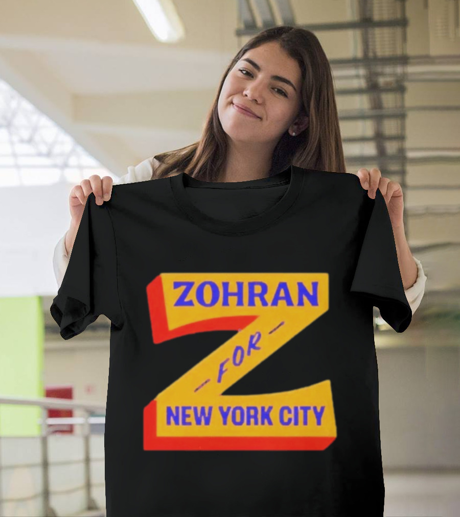 Zohran Mamdani 2025 Z For New York City T-Shirt