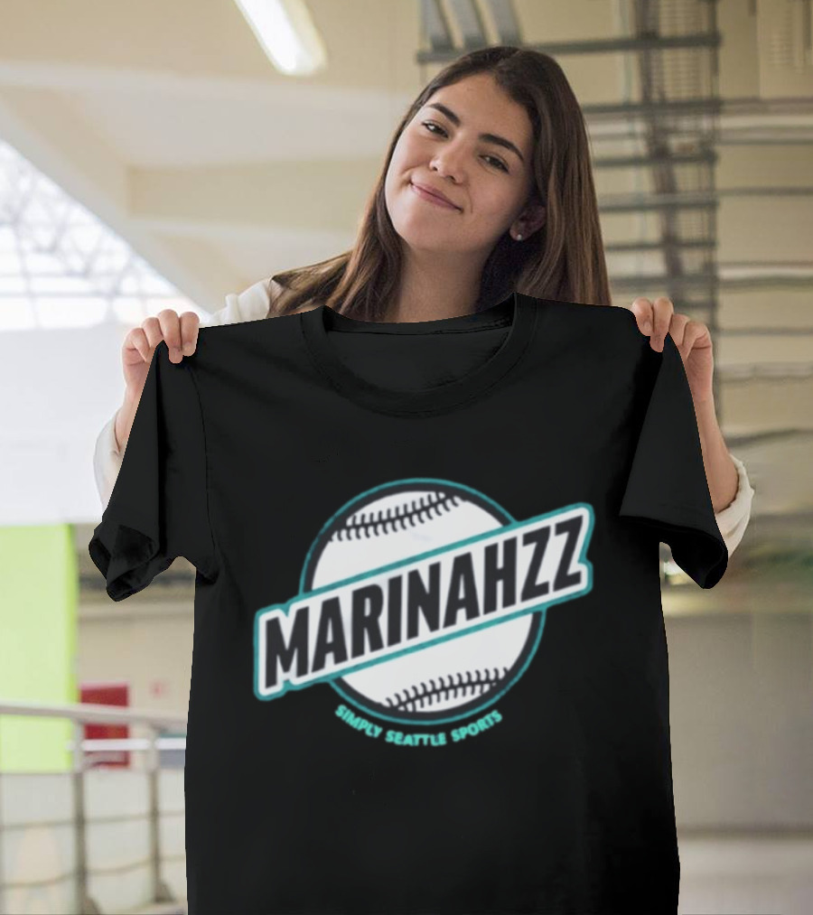 Marinahzz Simply Seattle Mariners Sports Baseball T-Shirt