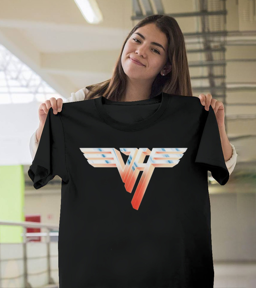 Van Halen VH Emblem Classic Rock T-Shirt