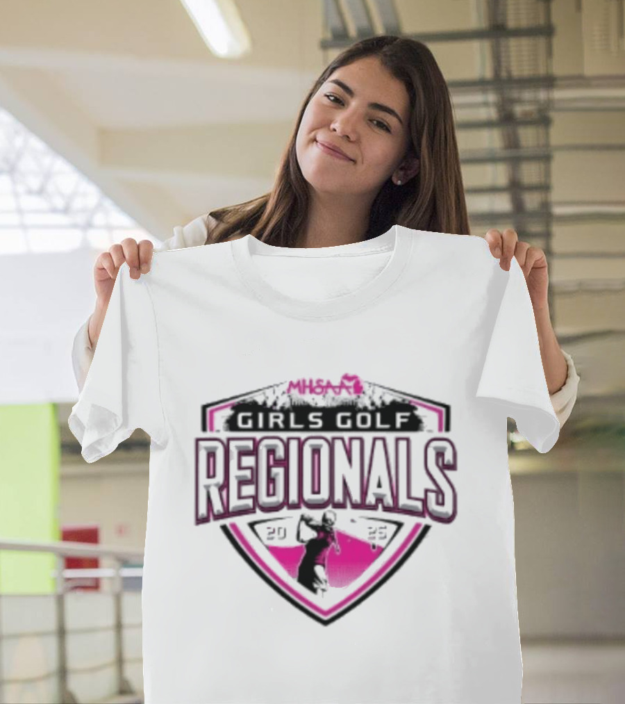2025 MHSAA Girls Golf Regionals Championship T-Shirt