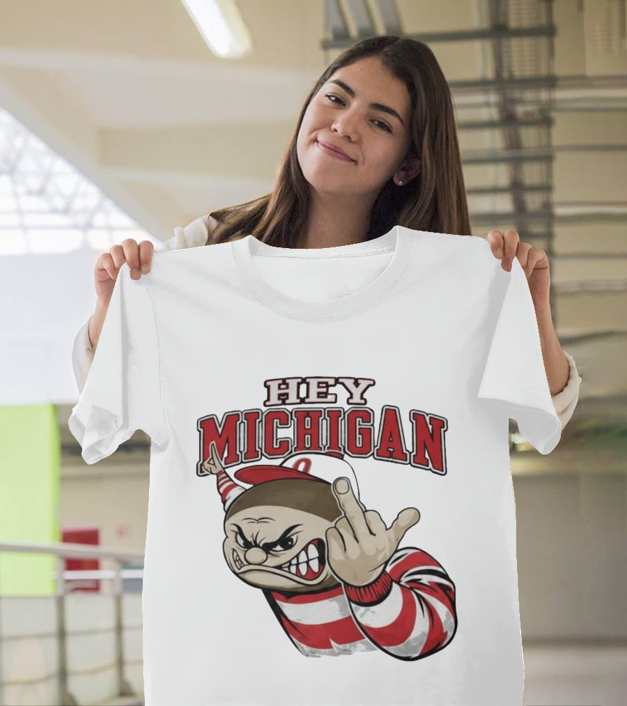 Ishowspeed Hey Michigan Football Rivalry Fan T-Shirt
