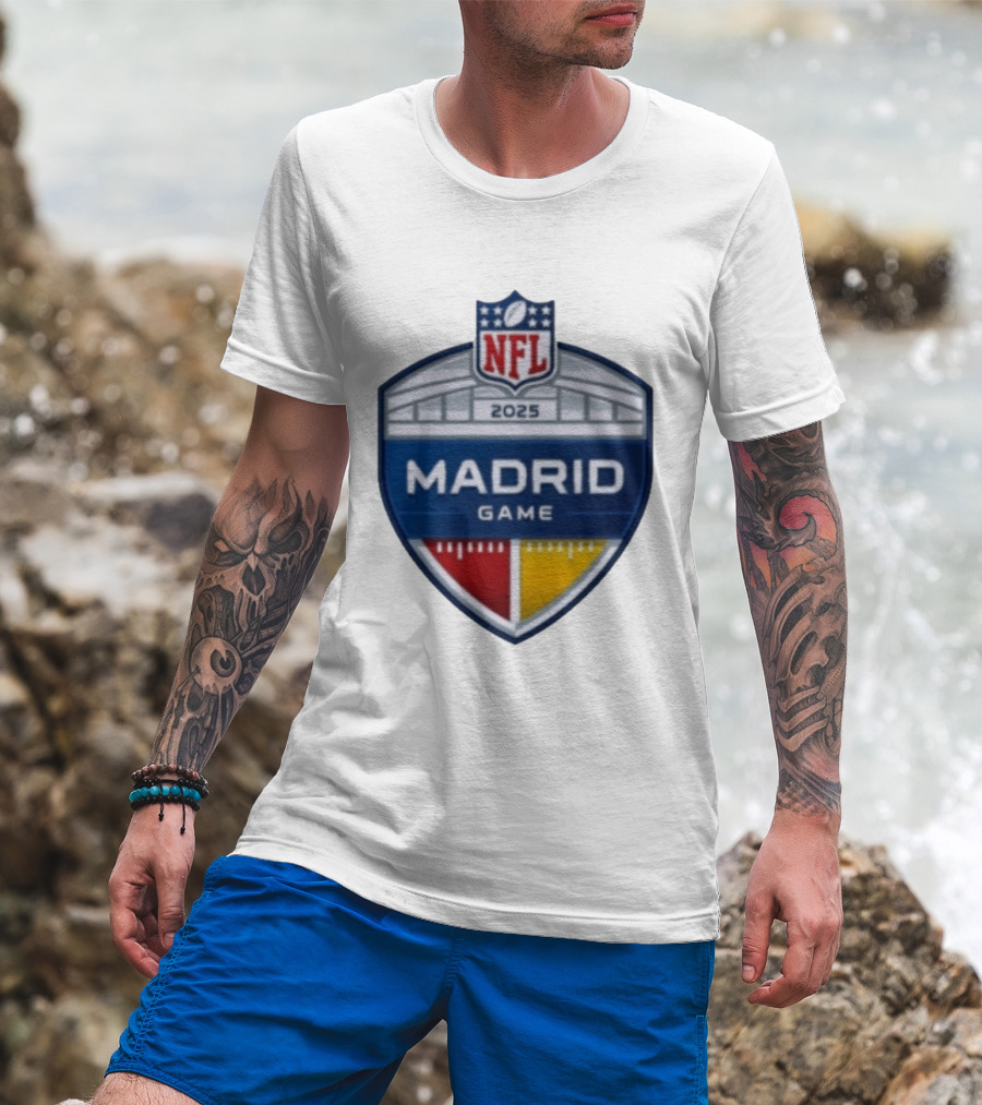 NFL 2025 Madrid Game Event T-Shirt