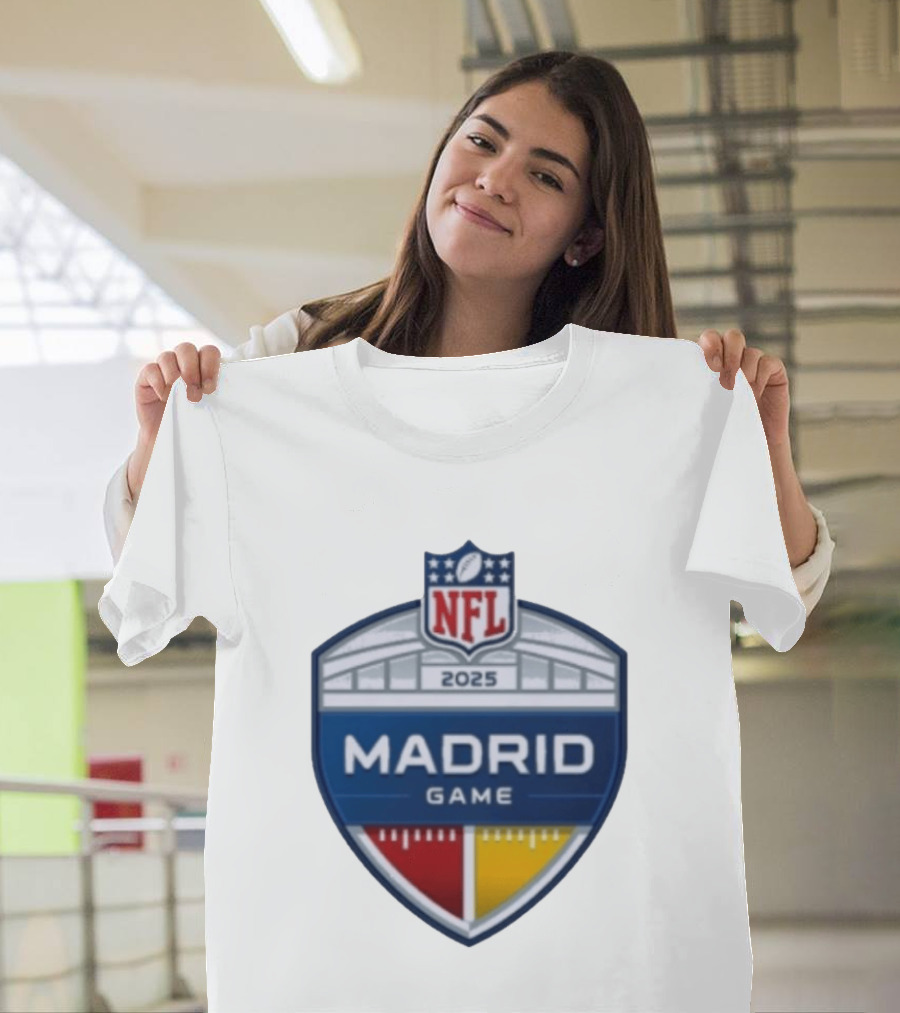 NFL 2025 Madrid Game Event T-Shirt