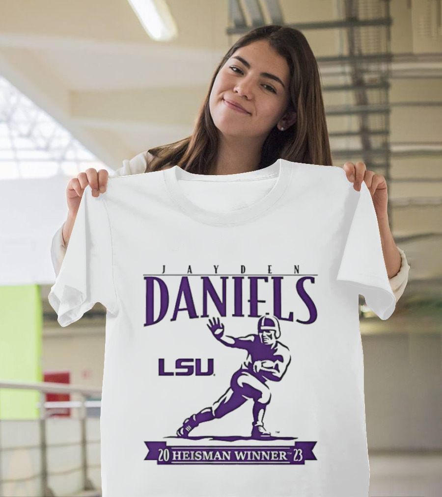 Jayden Daniels LSU Heisman Winner 2023 T-Shirt