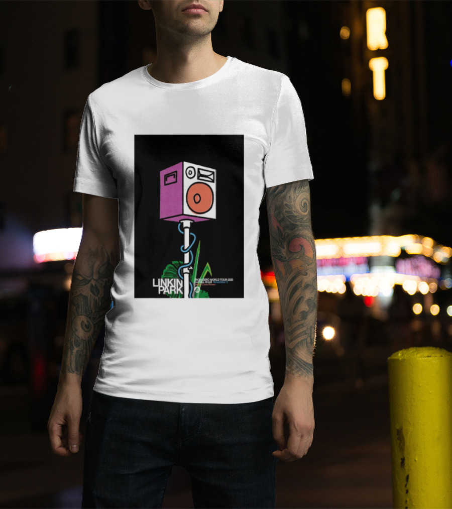 Linkin Park From Zero World Tour Estadio Couto Pereira Curitiba November 5 2025 T-Shirt