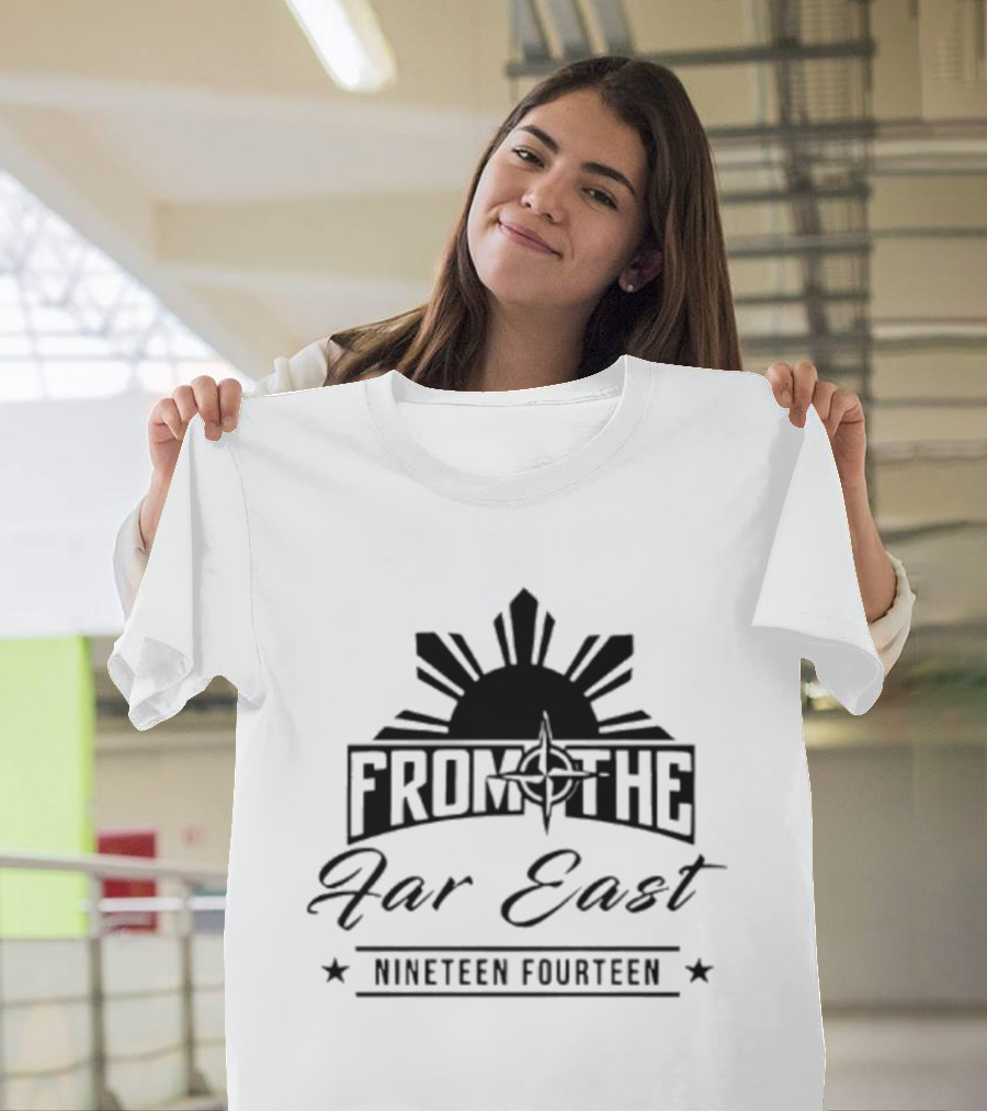 From The Far East Nineteen Fourteen Sunburst Star T-Shirt