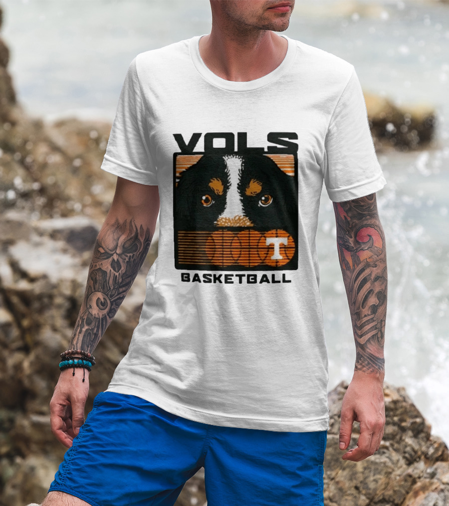 Vols Basketball Original Tennessee Volunteers Staredown T-Shirt