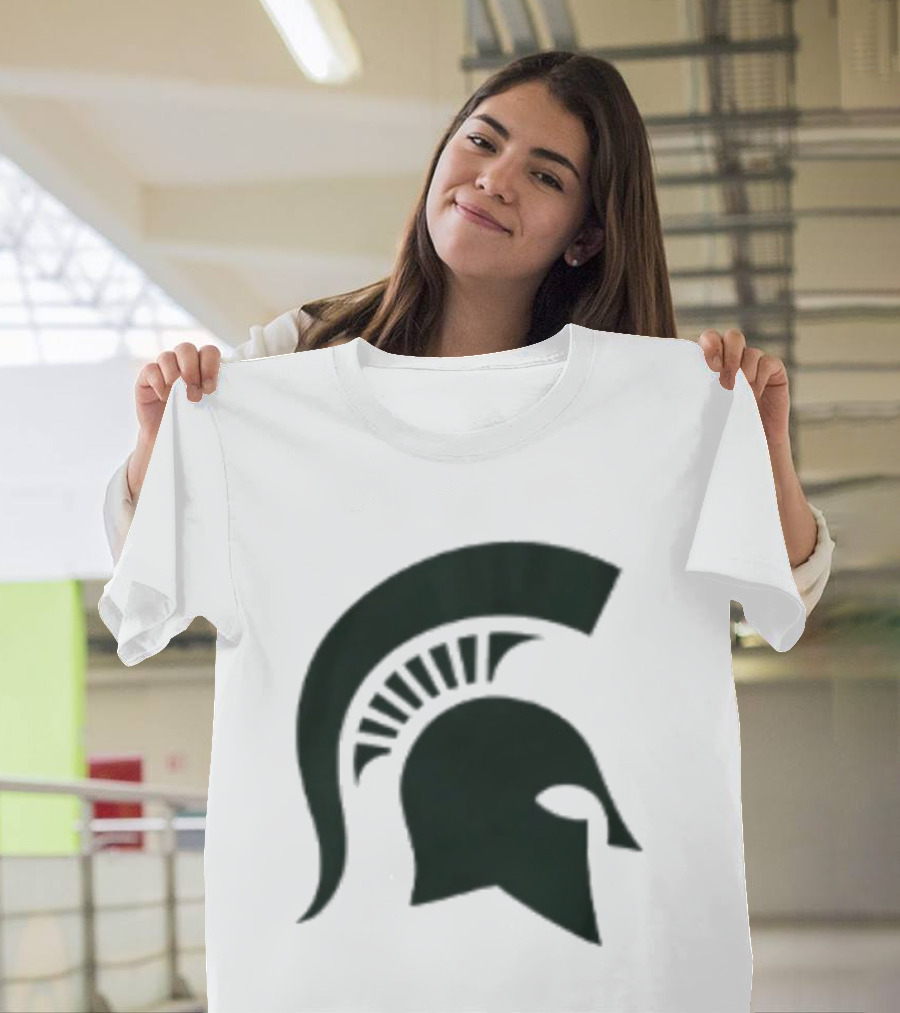 Michigan State Spartans Primary 2025 Iconic Spartan Helmet Trendy T-Shirt