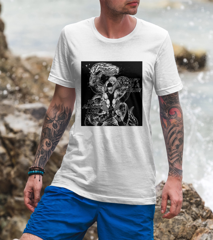 I Can't Move A Muscle It's Almost Like I'm Imai Cosmo Manga Snake Scene T-Shirt