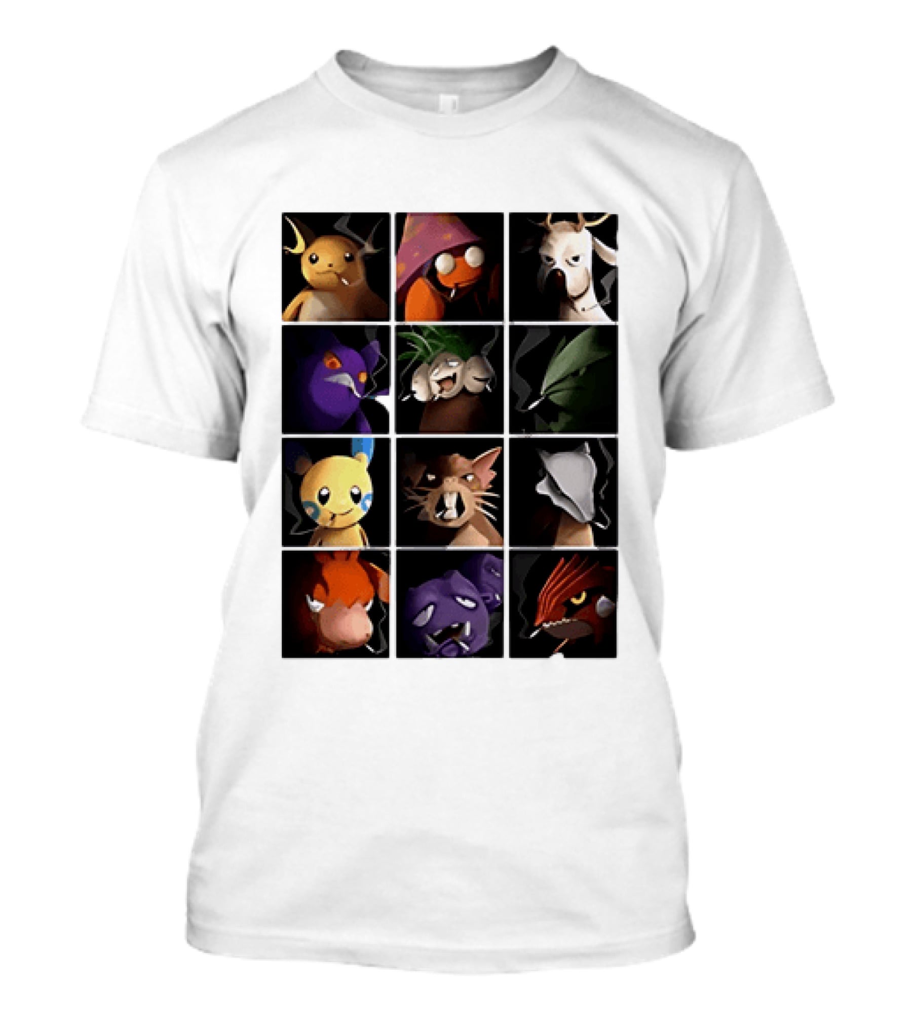 Pokemon Characters It Looks Just As Stupid When You Do It Smoking T-Shirt