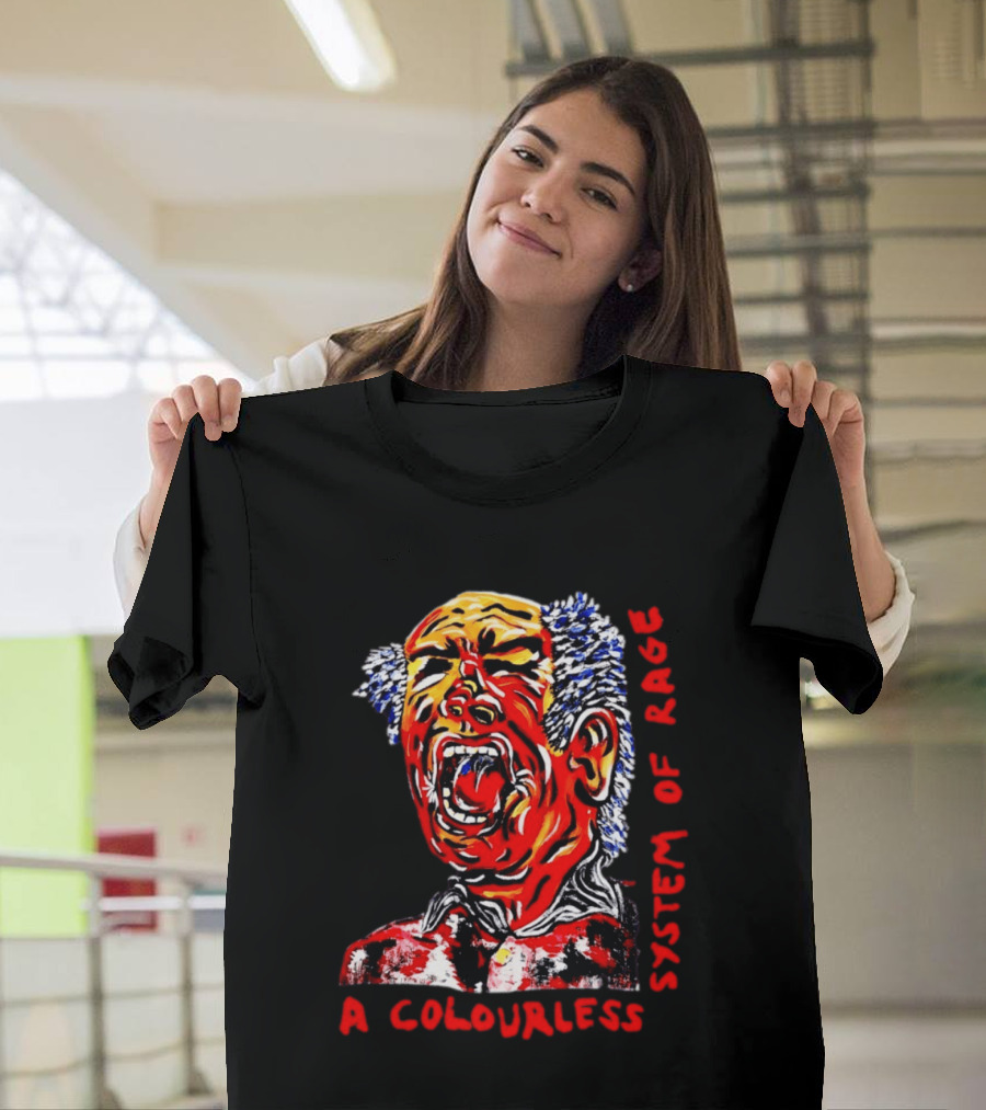 A Colourless System Of Rage Screaming Face T-Shirt