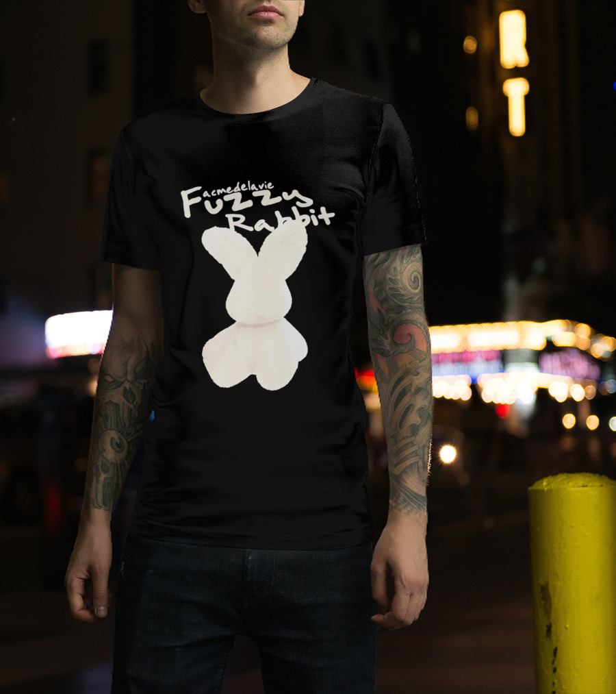 Acme De La Vie Fuzzy Rabbit ADLV Streetwear Bunny T-Shirt