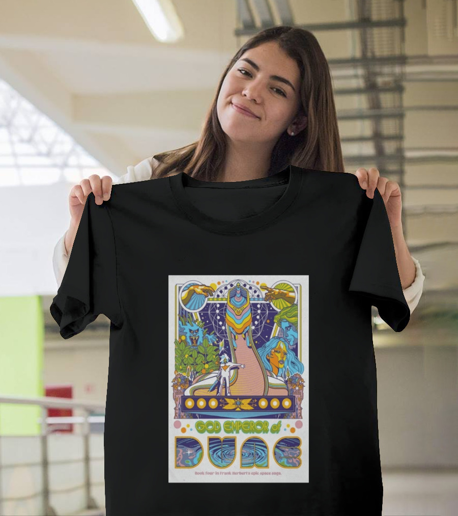 God Emperor Of Dune Book Four In Frank Herbert's Epic Space Saga T-Shirt